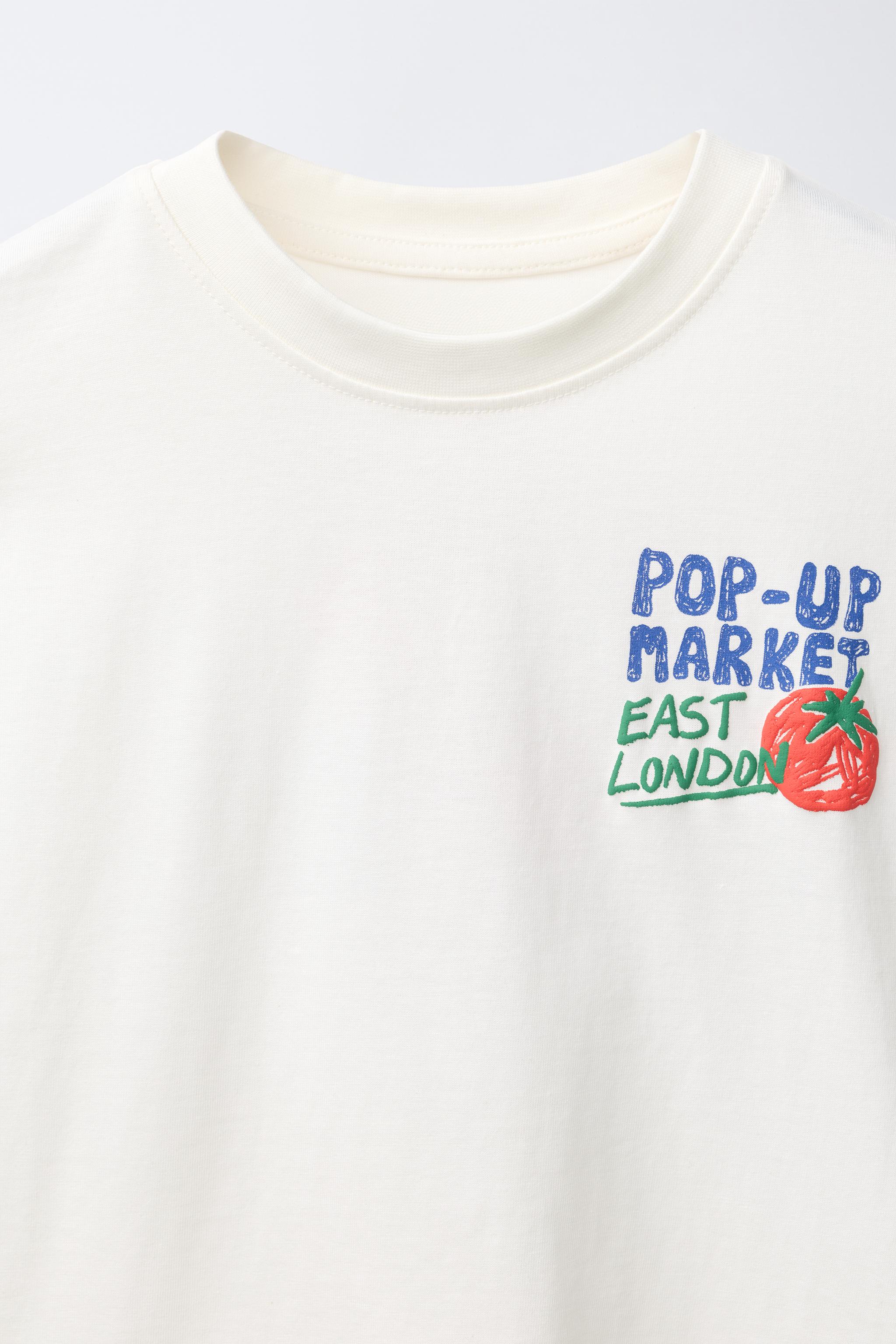 T-SHIRT À IMPRIMÉ ALIMENTAIRE